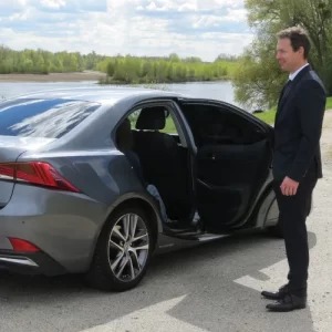 Chouette-VTC-tours-accueil-dans-vehicule-gris