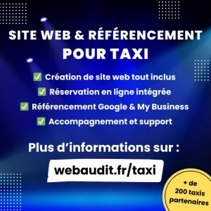 Site Internet pour Taxi